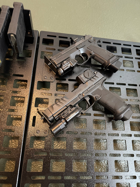 Pistol Mount – Barrel Rod Mount, 45° Display
