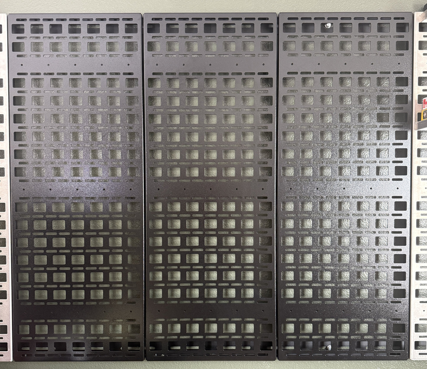 Triple Panel Package – Three 16" x 42" Wall Storage Panels